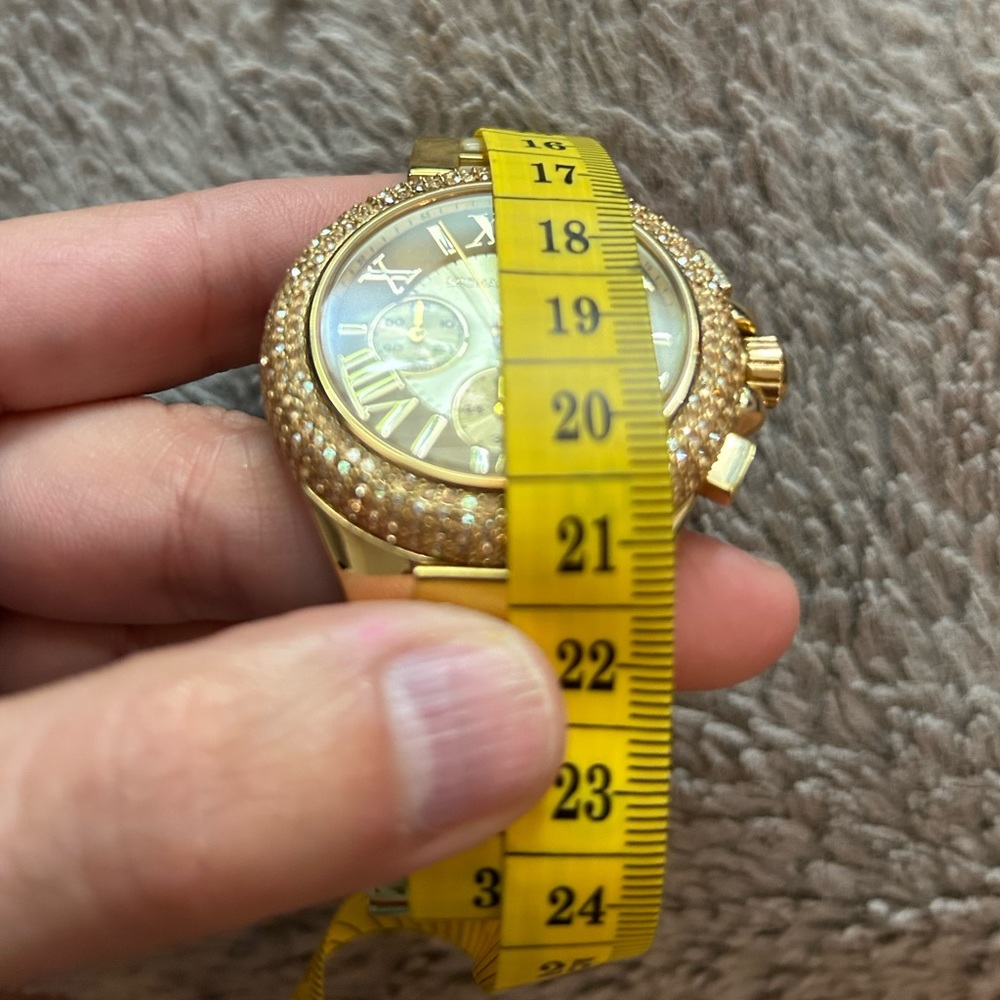 Michael Kors Camille Gold Dial Gold Steel Strap Watch for Women - MK5902 - Picture 10 of 11